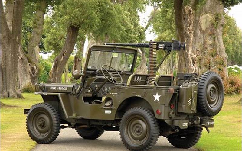Driving A Military Jeep