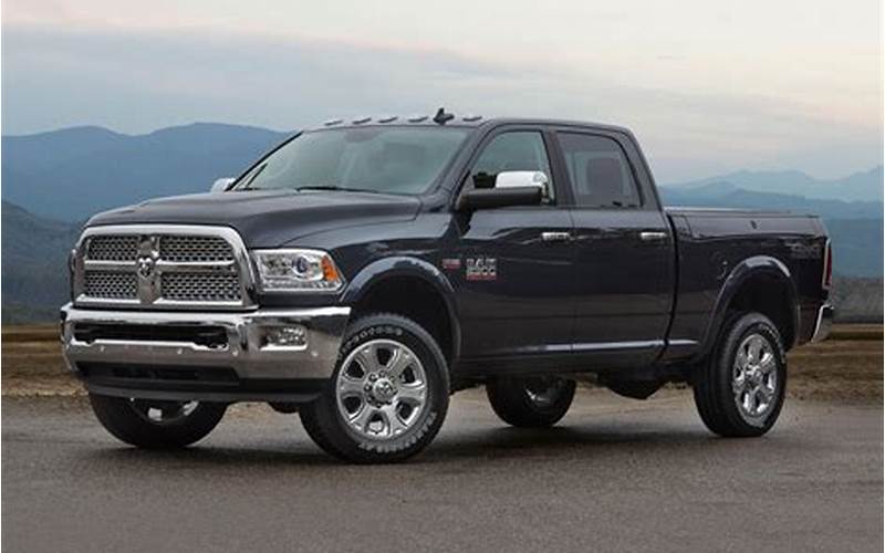 Driving Conditions For Ram 2500 Diesel