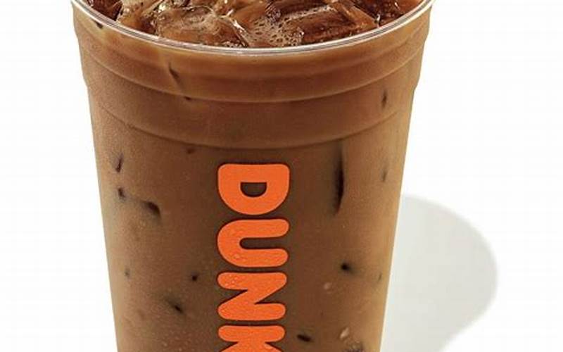 Dunkin Donuts Iced Coffee