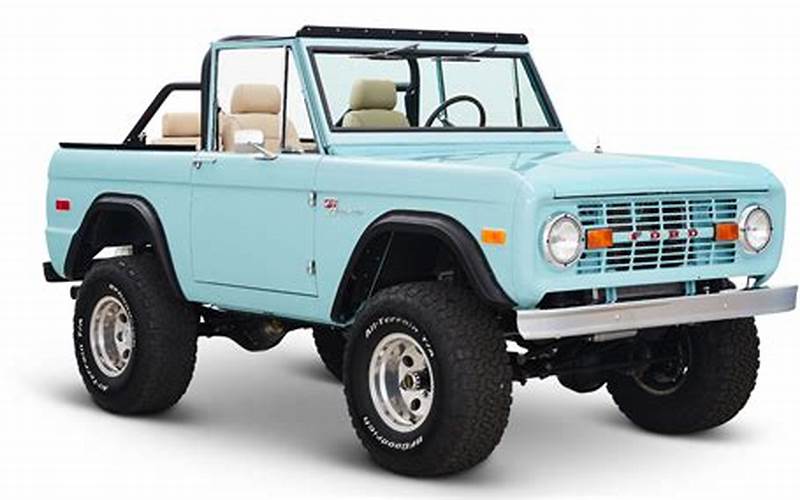 Early Ford Bronco For Sale