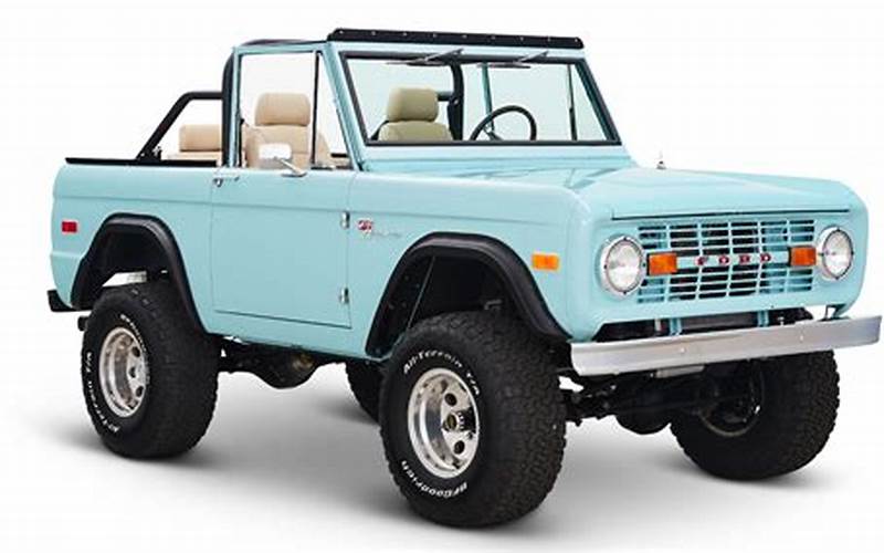 Early Ford Bronco Models