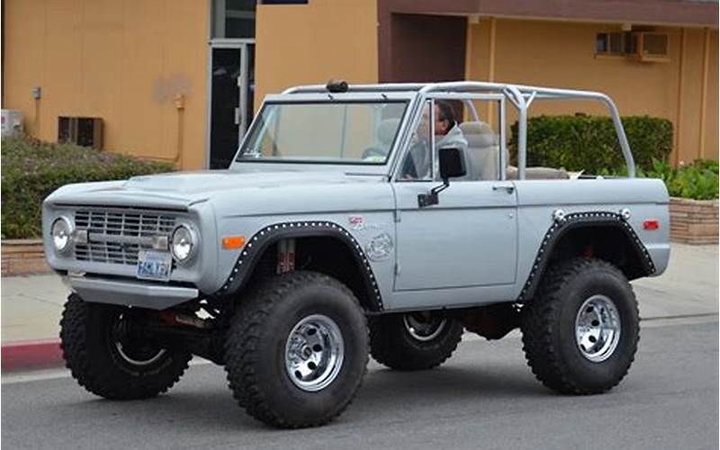 Early Ford Bronco Modifications