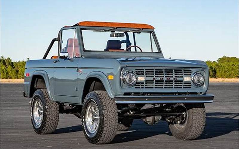 Early Ford Bronco Restoration