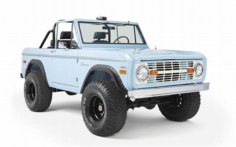 Early Model Ford Bronco Collectors