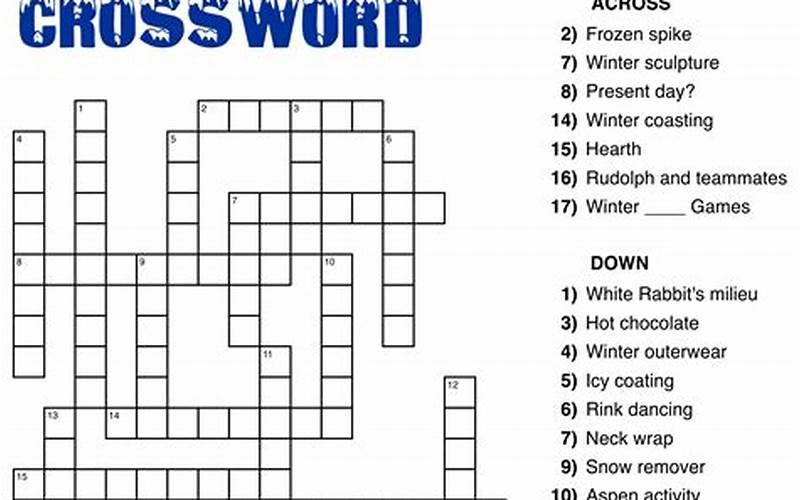 Easy Crossword Puzzle