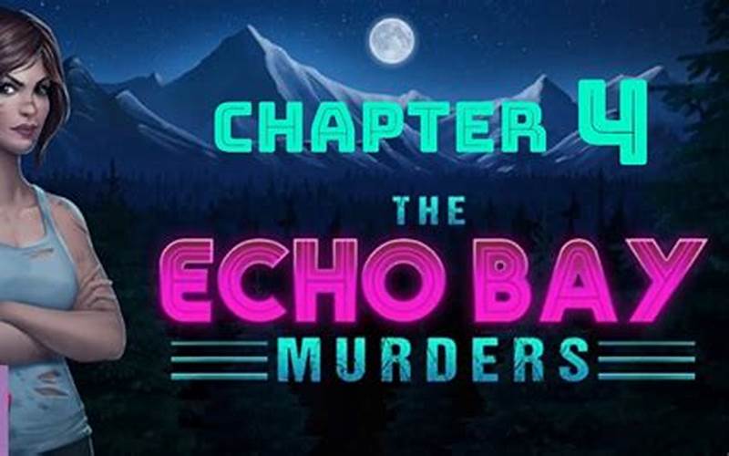 Echo Bay Murders Next Steps
