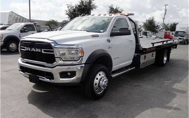 Efficient Towing Capability Of Ram 5500 Tow Truck