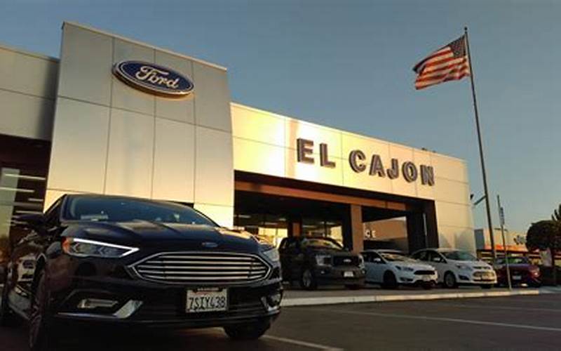 El Cajon Ford Dealerships