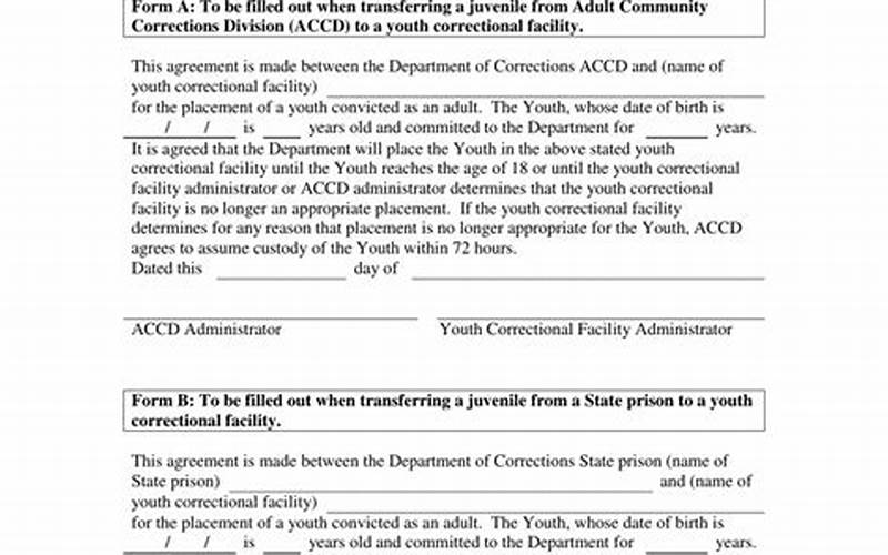 Eligibility For Youth Agreement Program
