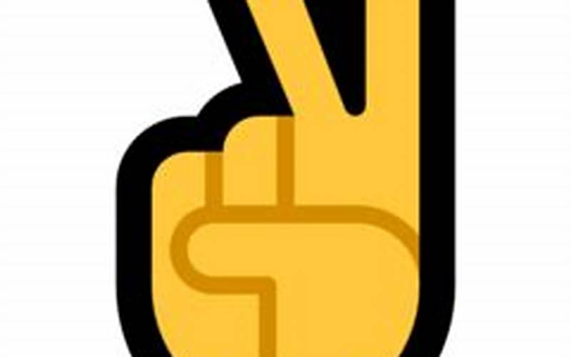 Emoji: Tangan Kemenangan