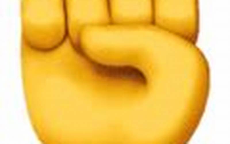 Emoji Tangan Menggenggam