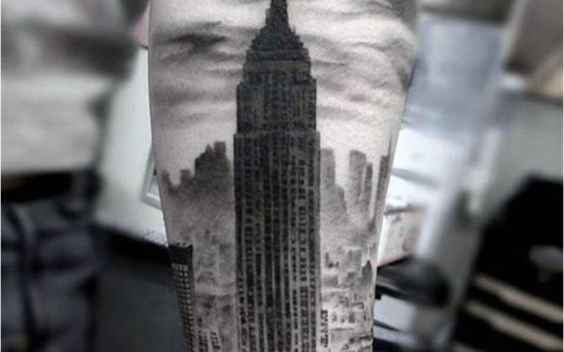 Empire State Building Tattoo