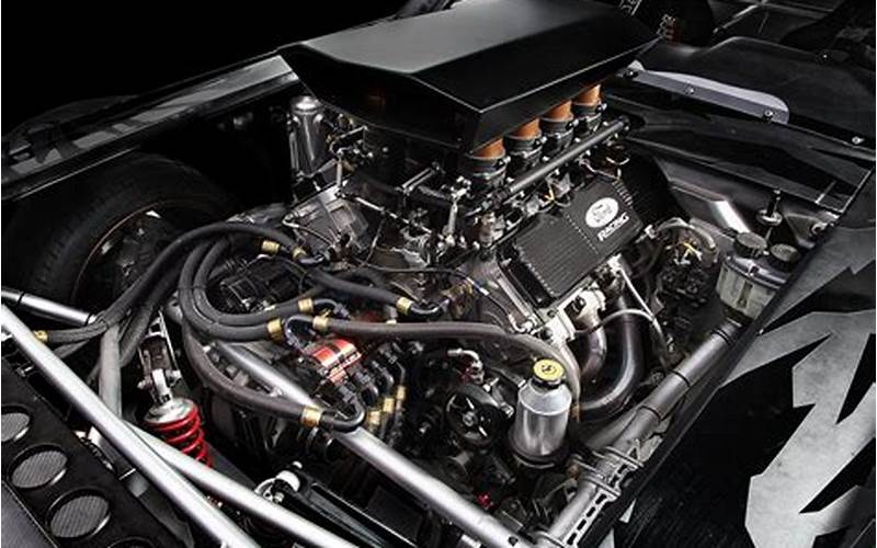 Engine Of Ford Mustang Rtr