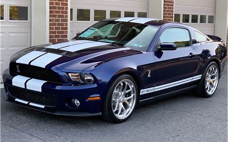 Exterior Design Of 2010 Ford Mustang Shelby Gt500 Coupe