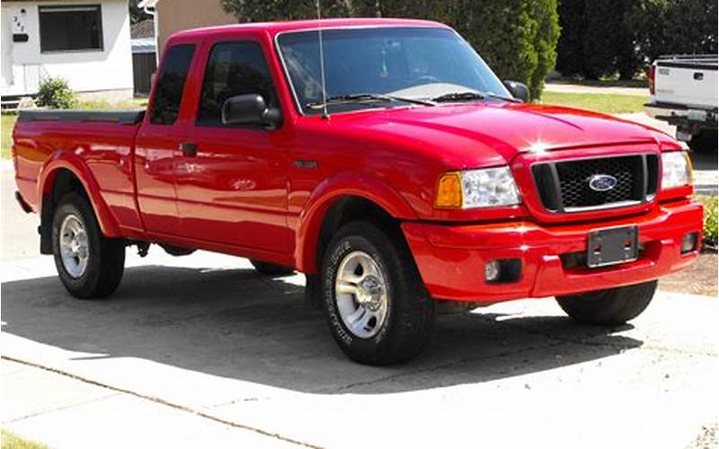 Exterior Of 2004 Ford Ranger Crew Cab