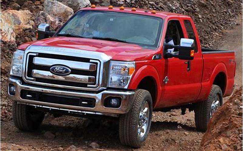 Exterior Of 2015 Ford F250