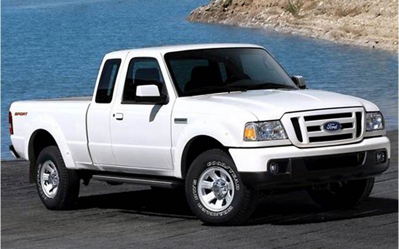 Exterior View Of A 2007 Ford Ranger
