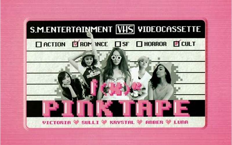 F(X) Pink Tape Album Cover