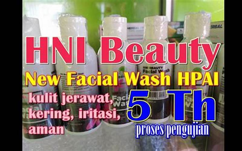 Facial Wash Hpai Untuk Jerawat