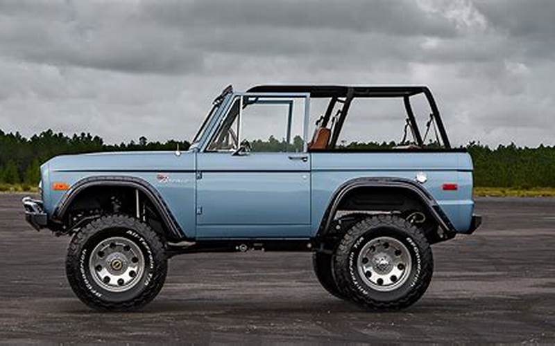 Factors To Consider Before Buying A 1969-70 Ford Bronco
