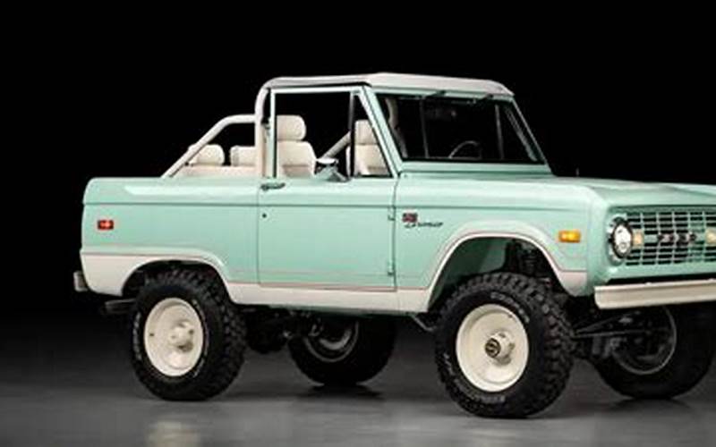 Factors To Consider When Buying A Used Ford Bronco