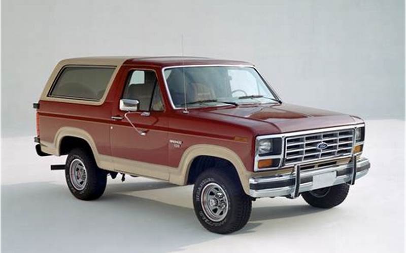 Factors To Consider When Buying Ford Bronco 1980 To 1986