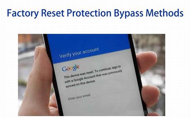 Factory Reset Protection