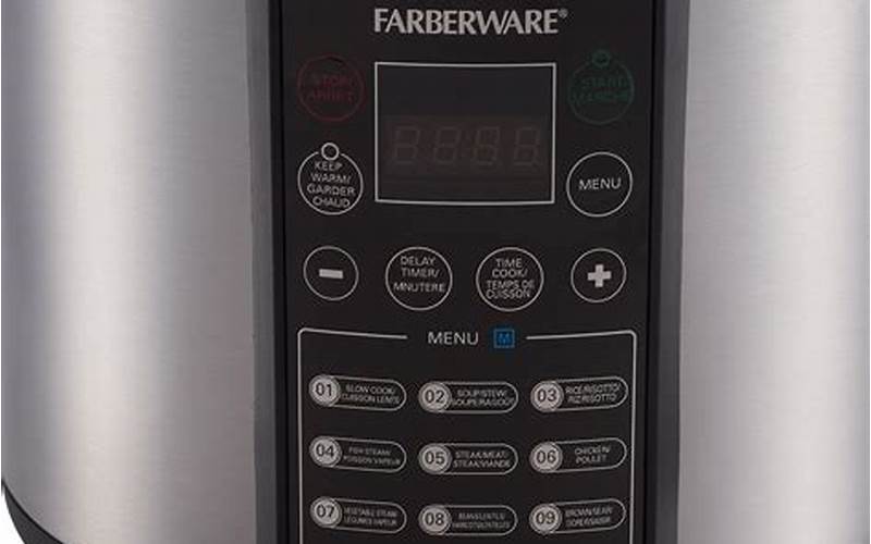 Farberware Instant Pot Pressure Cooking