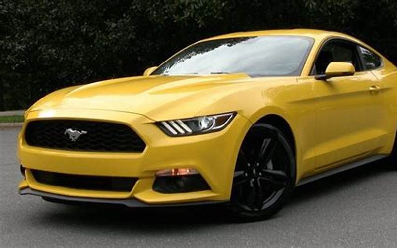 Features Of 2015 Ford Mustang Ecoboost Performance Package