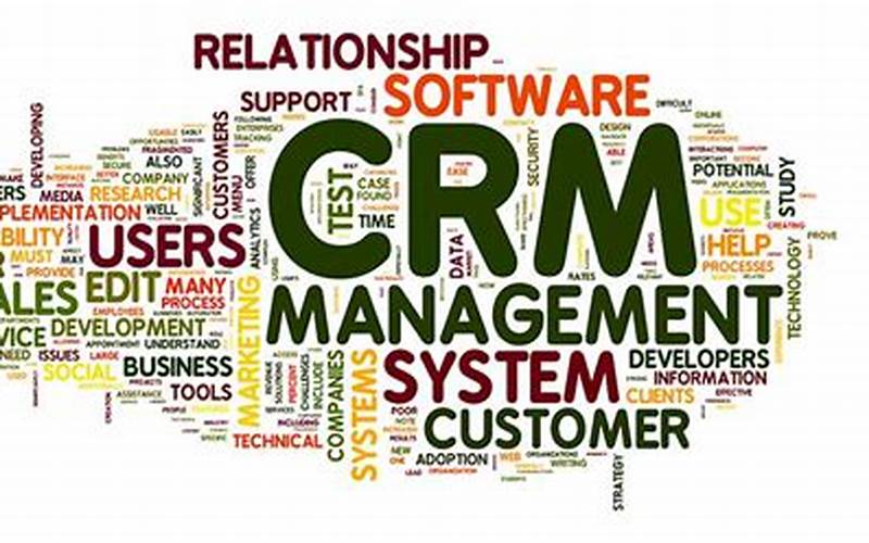 Features Of Crm Softwares