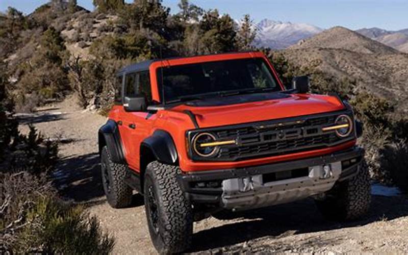 Features Of Ford Bronco Raptor 2022