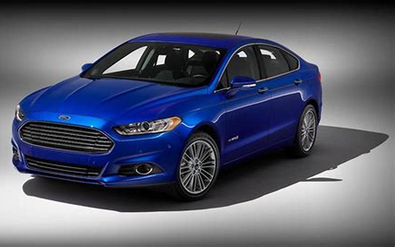 Features Of Ford Fusion Hybrid