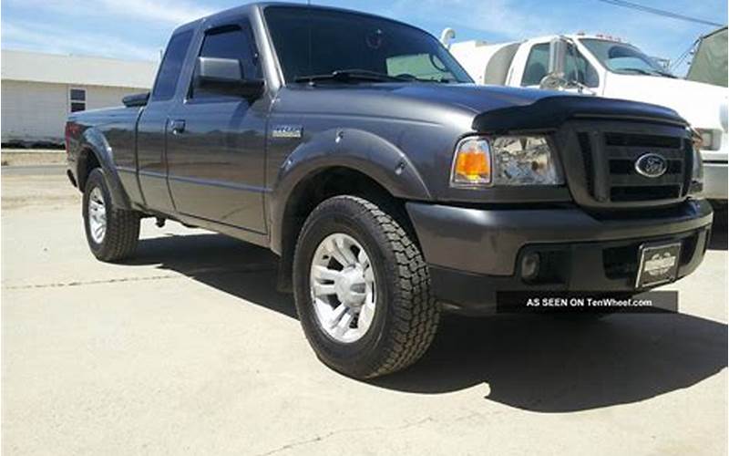 Features Of Ford Ranger 2007