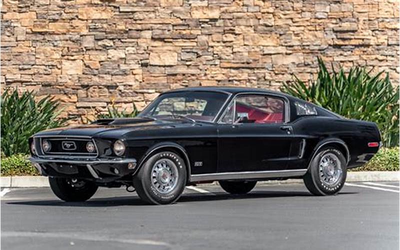 Features Of The 1968 Ford Mustang Gt 2+2 Fastback