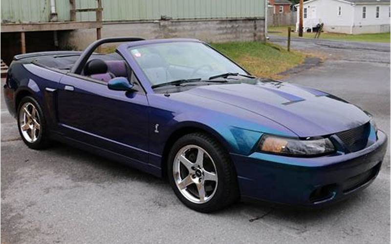 Features Of The 2004 Ford Mustang Svt Cobra Convertible