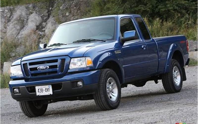 Features Of The 2007 Ford Ranger