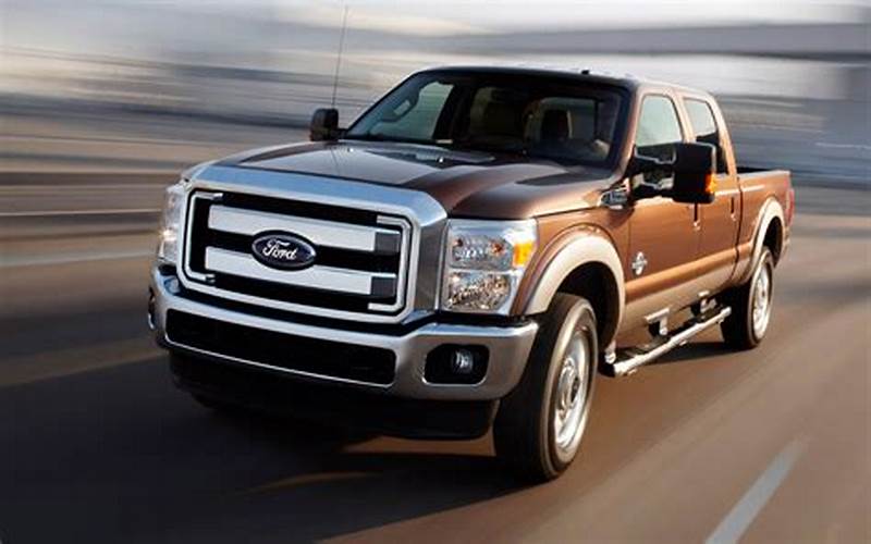 Features Of The 2012 Ford F250