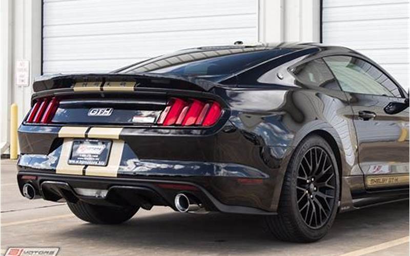 Features Of The 2016 Ford Mustang Gt H Coupe For Sale