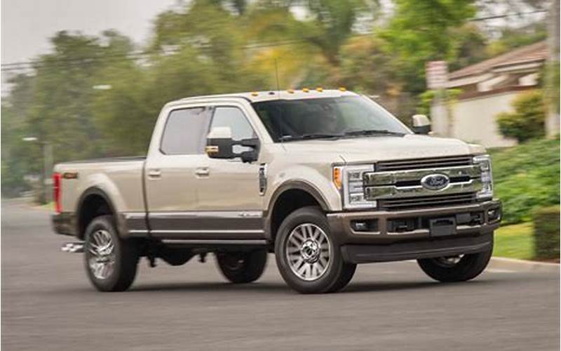 Features Of The 2017 Ford F250