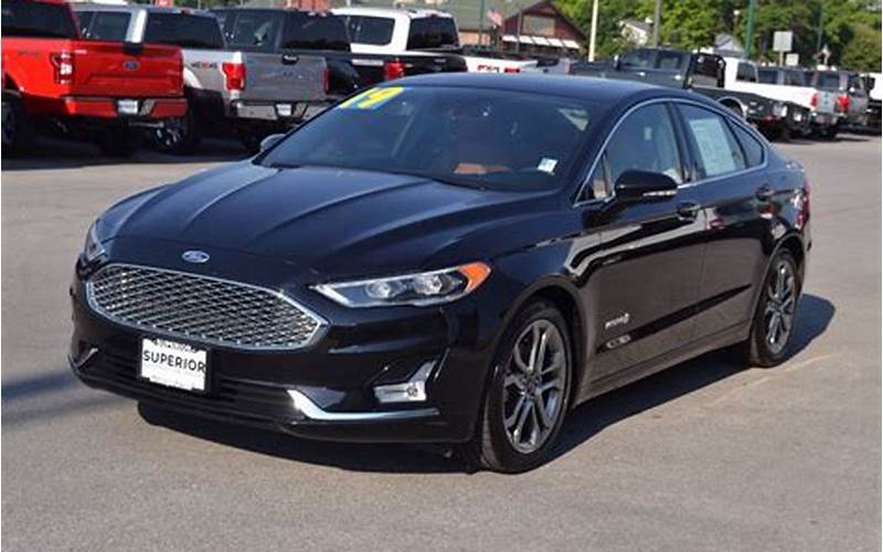 Features Of The 2019 Ford Fusion Hybrid Titanium