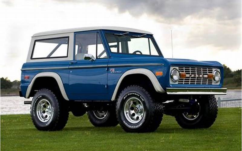 Features Of The Ford Bronco Classic