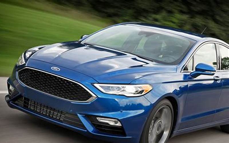 Features Of The Ford Fusion Car