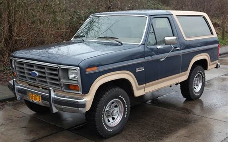 Features Of The Generation Iii Ford Bronco