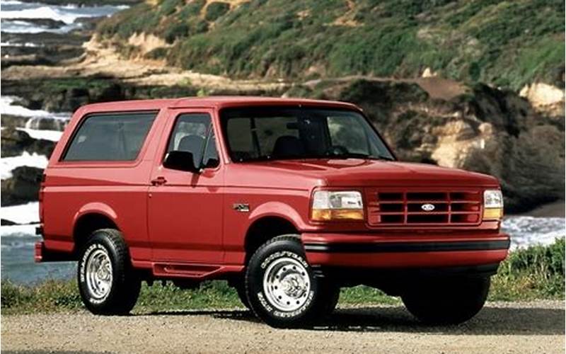 Fifth Generation Ford Bronco