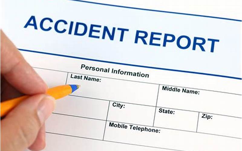 File An Accident Report