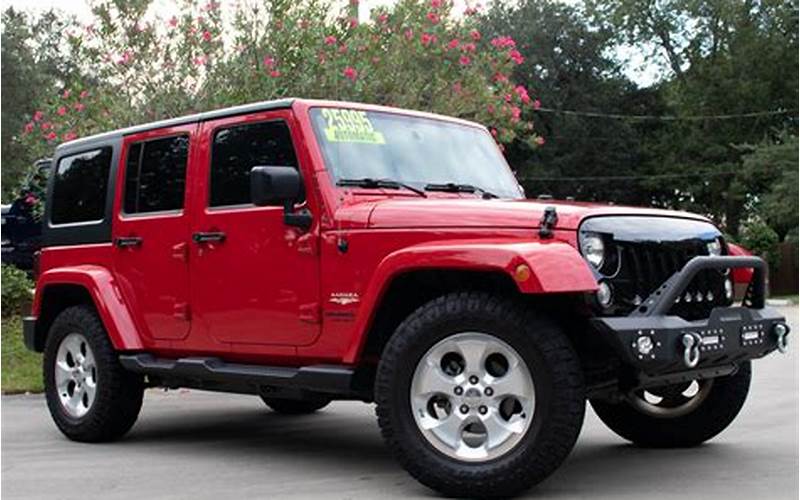 Find A Jeep Wrangler For Sale