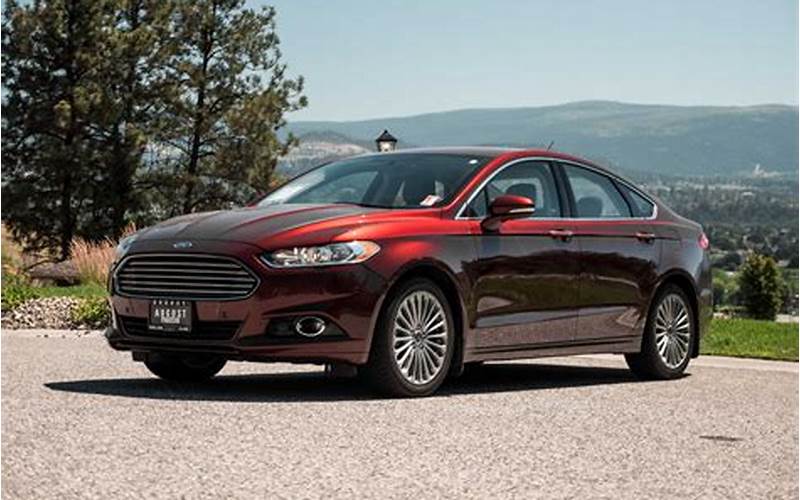 Find A Used Ford Fusion Titanium In Chicago