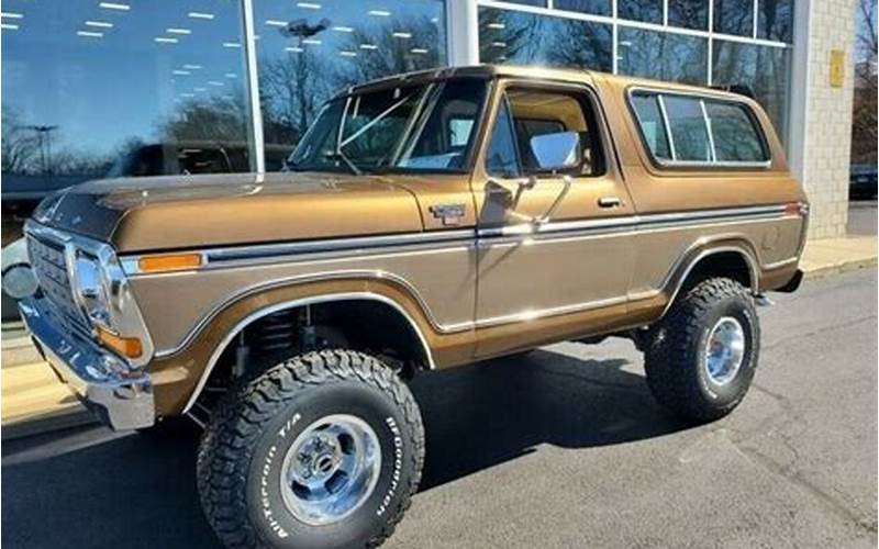 Find Ford Bronco 1979 For Sale