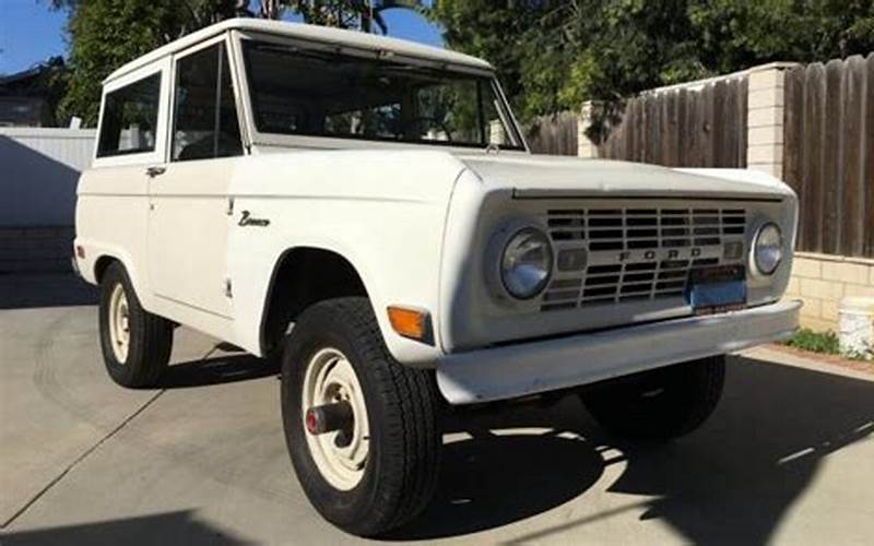 Find Ford Bronco Craigslist