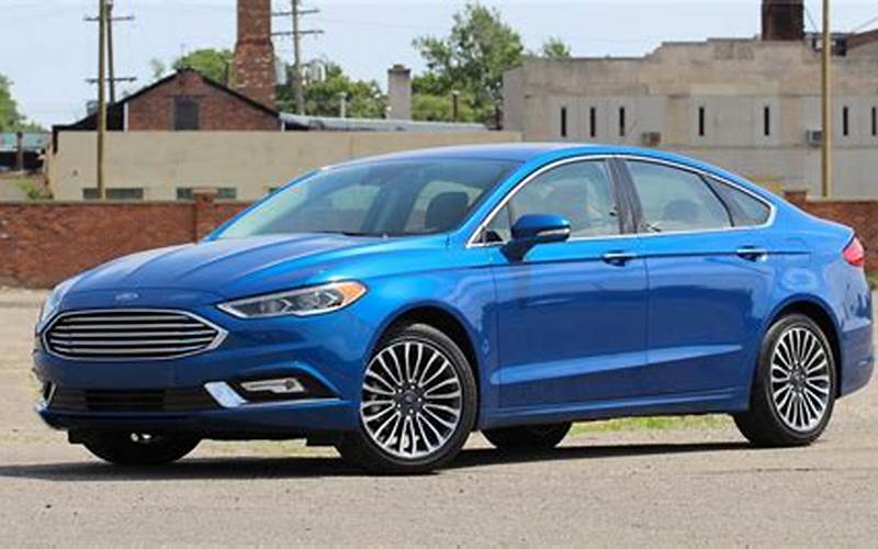 Ford 2017 Fusion Titanium Features